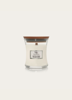 Woodwick Geurkaars Mini White Tea & Jasmin