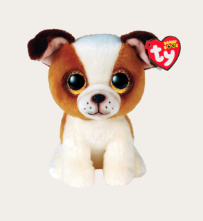 Knuffel TY Beanie Boos Hugo Bulldog