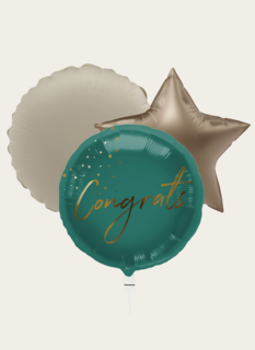 Ballonnentros Congrats Groen