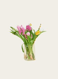 Brievenbus Boeket Bloemen Happy Spring