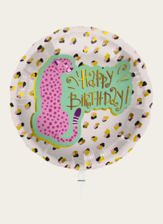 Ballon Birthday Panter Multi