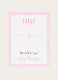 My Jewellery Armband Hartje Goud
