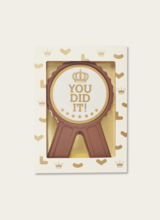 Chocomedaille You did it