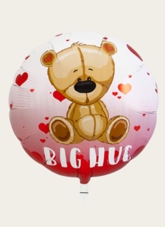 Ballon Big Hug Beertje Rood