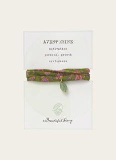 A Beautiful Story Kracht Aventurijn Armbandje