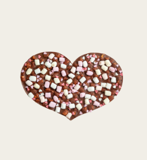 Chocstar Chocolade Hart Marshmallow Chocstar Chocolade Hart Marshmallow