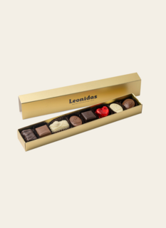Leonidas Chocolade Bonbons 8 stuks Leonidas Chocolade Bonbons 8 stuks