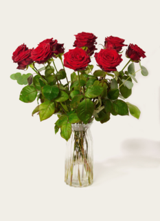 Boeket Bloemen Rode Rozen Luxe