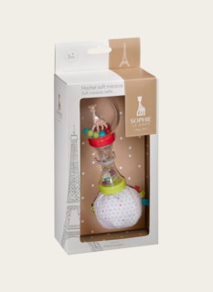 Sophie de giraf maracas rammelaar in wit geschenkdoosje