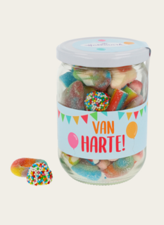 Snoeppot Van harte