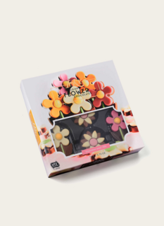 Cadeaubox met Bloemen Chocolade Cadeaubox met Bloemen Chocolade