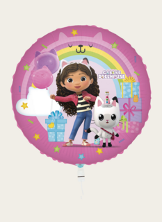Ballon Gabby’s Dollhouse Roze