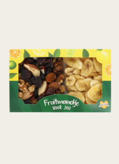 Brievenbus Gedroogd Fruit en Noten Fruitmandje Voor Jou