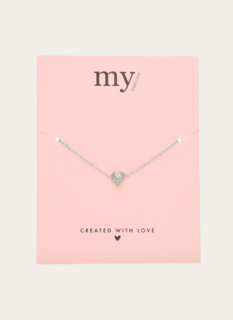 My Jewellery Armband Strass Hartje