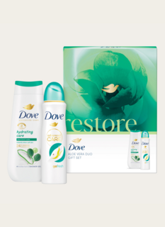 Dove Advanced Care Aloe Duo Cadeauset