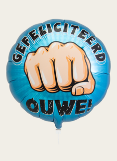 Ballon Gefeliciteerd Ouwe