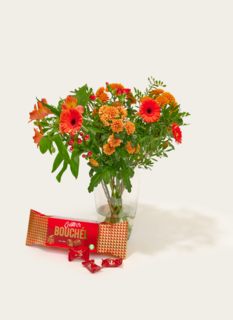 Boeket Bloemen Emmanuel met Cote dOr Bouchee Boeket Bloemen Emmanuel met Cote dOr Bouchee